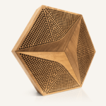 Hình ảnh tấm gỗ ốp HEXAGO CM-A