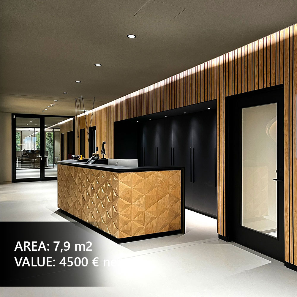 Modern wood wall panels used as a decorative accent wall in a stylish bar, enhancing interior design.